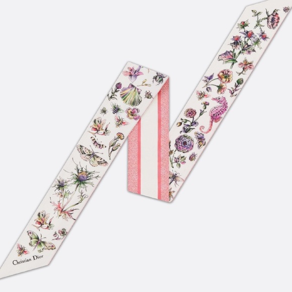 Dior Cabinet de Curiosités Mitzah Scarf Twilly - Picture 1 of 5
